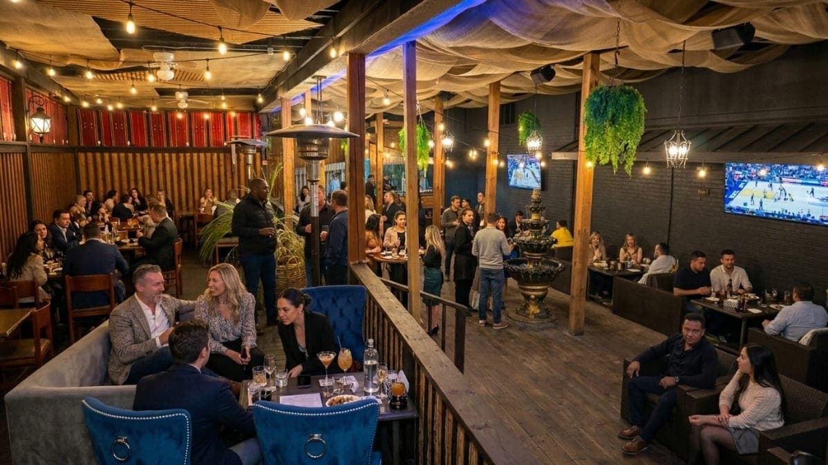 Oasis Grill Interior