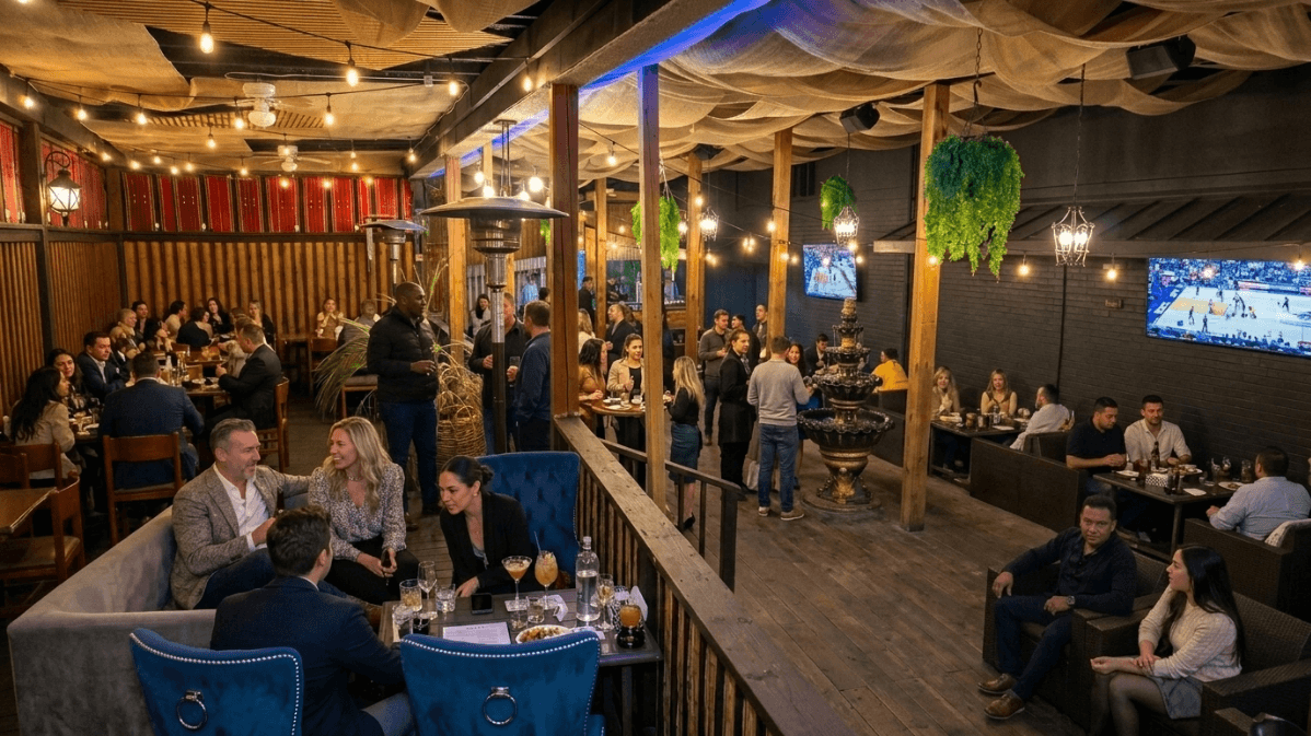 Oasis Grill Interior